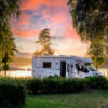 Camping in Värmland.