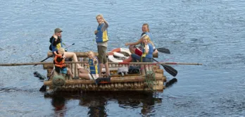 Timmerflotte en dag
